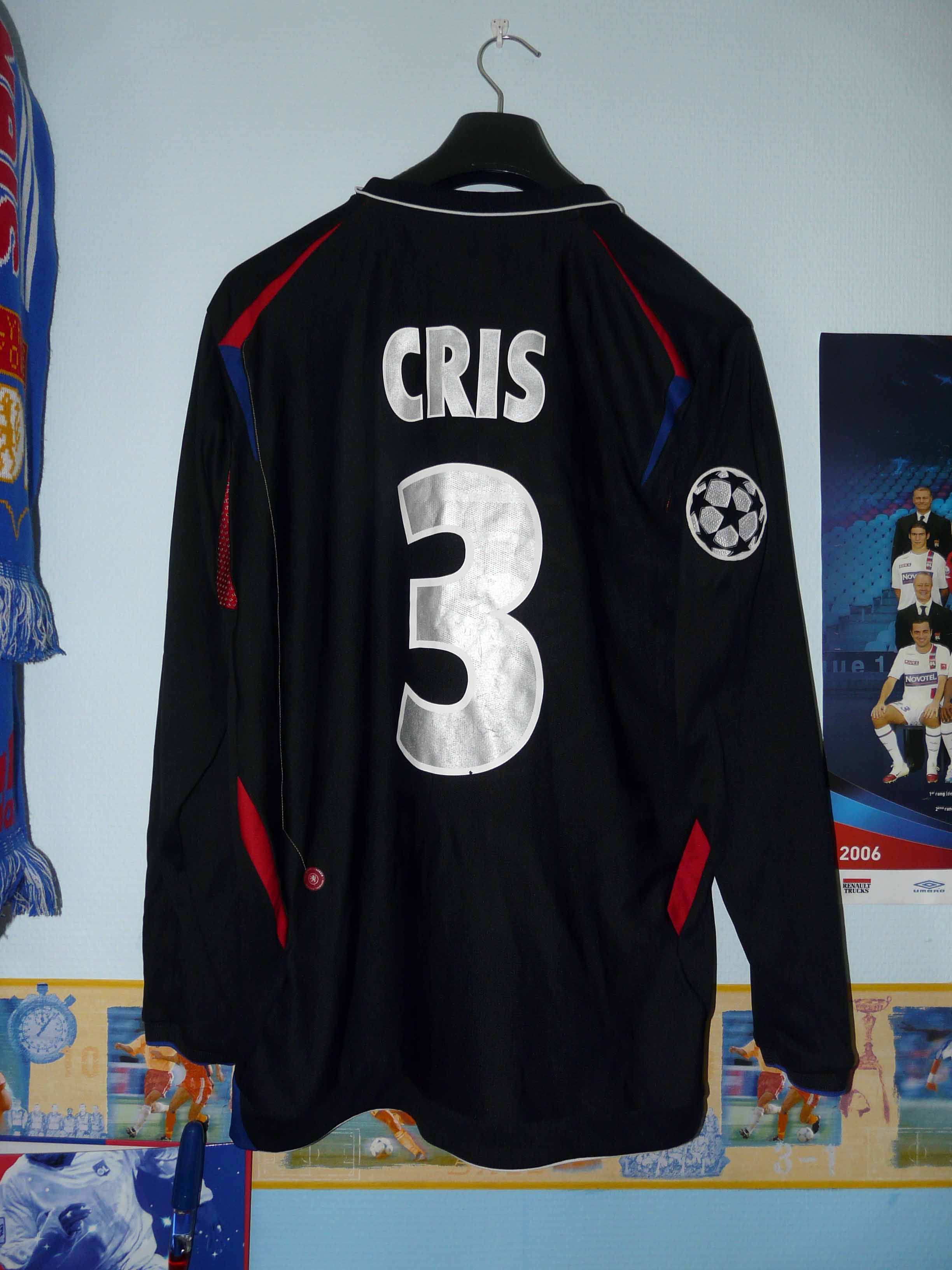 maillot port cris ligue des champion 2006 - 2007 dos